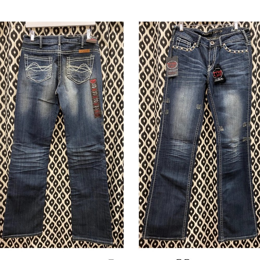 DFMI Pearls Cowgirl Tuff Jeans